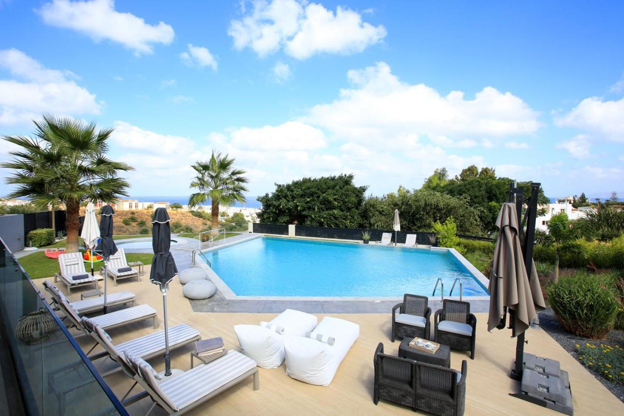 Orama Luxury Villa 4 Bedrooms With Private Pool Hersonissos  Exterior photo