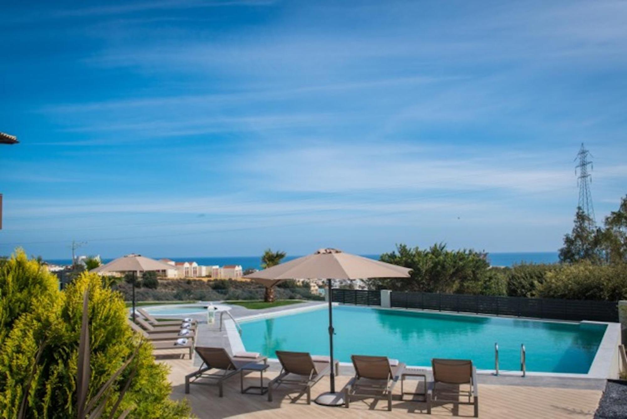 Orama Luxury Villa 4 Bedrooms With Private Pool Hersonissos  Exterior photo